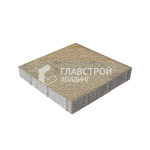 Тротуарная плитка Квадрат 400х400х60, особая серия на камне
